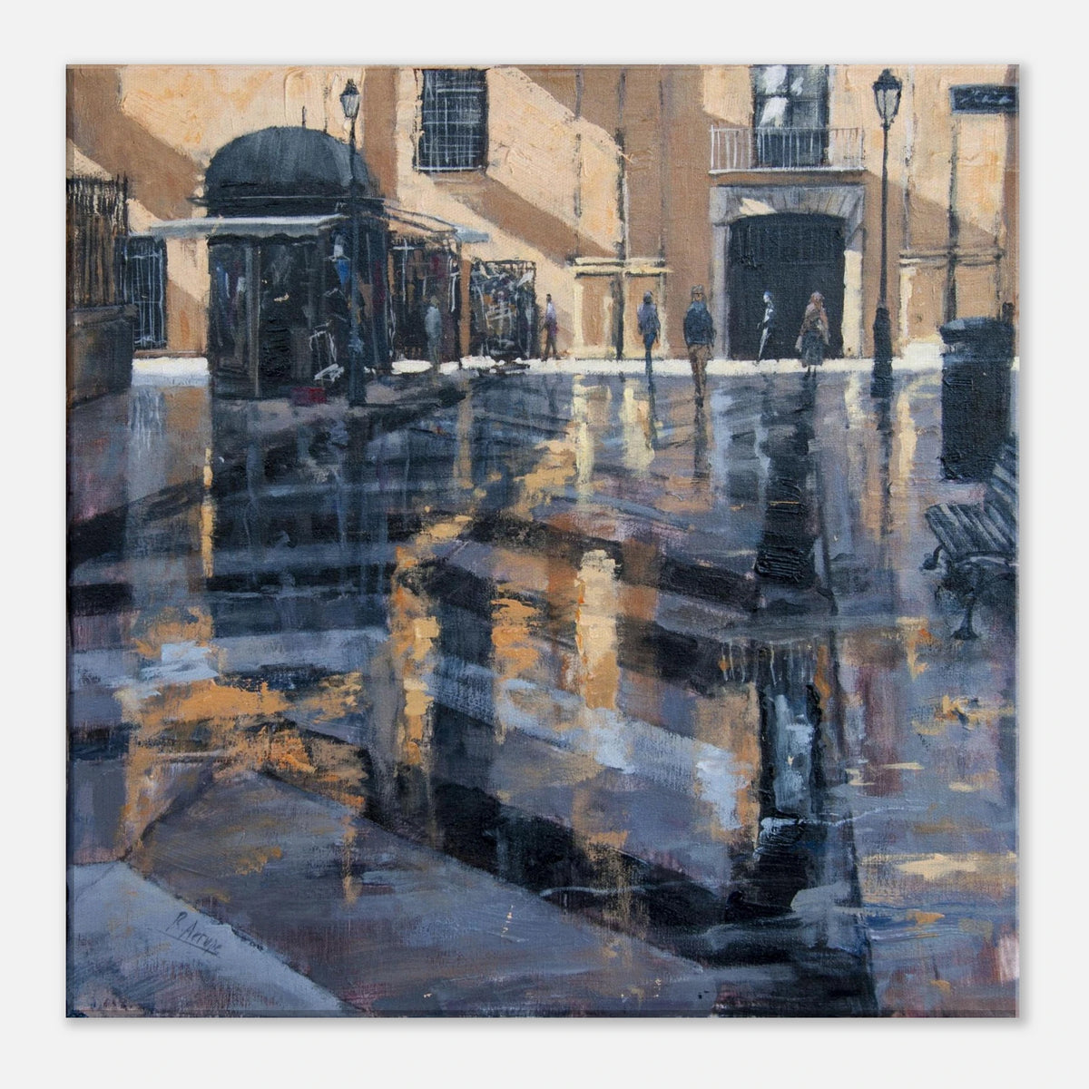 Reflejos II canvas print by Rocío Arrupe – view 7