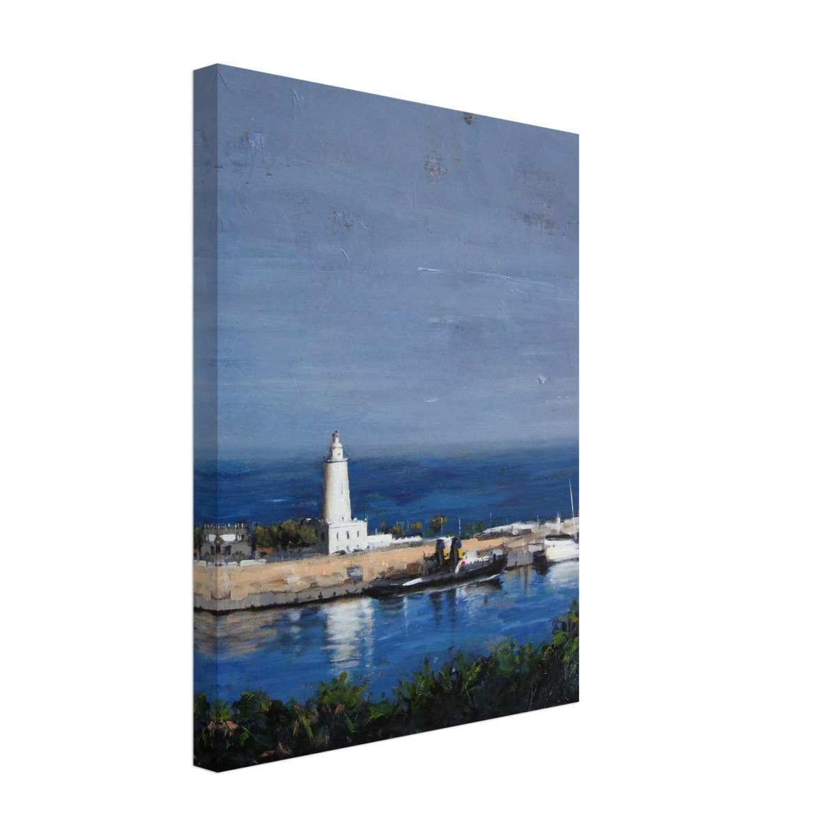Desde Gibralfaro canvas print by Rocío Arrupe