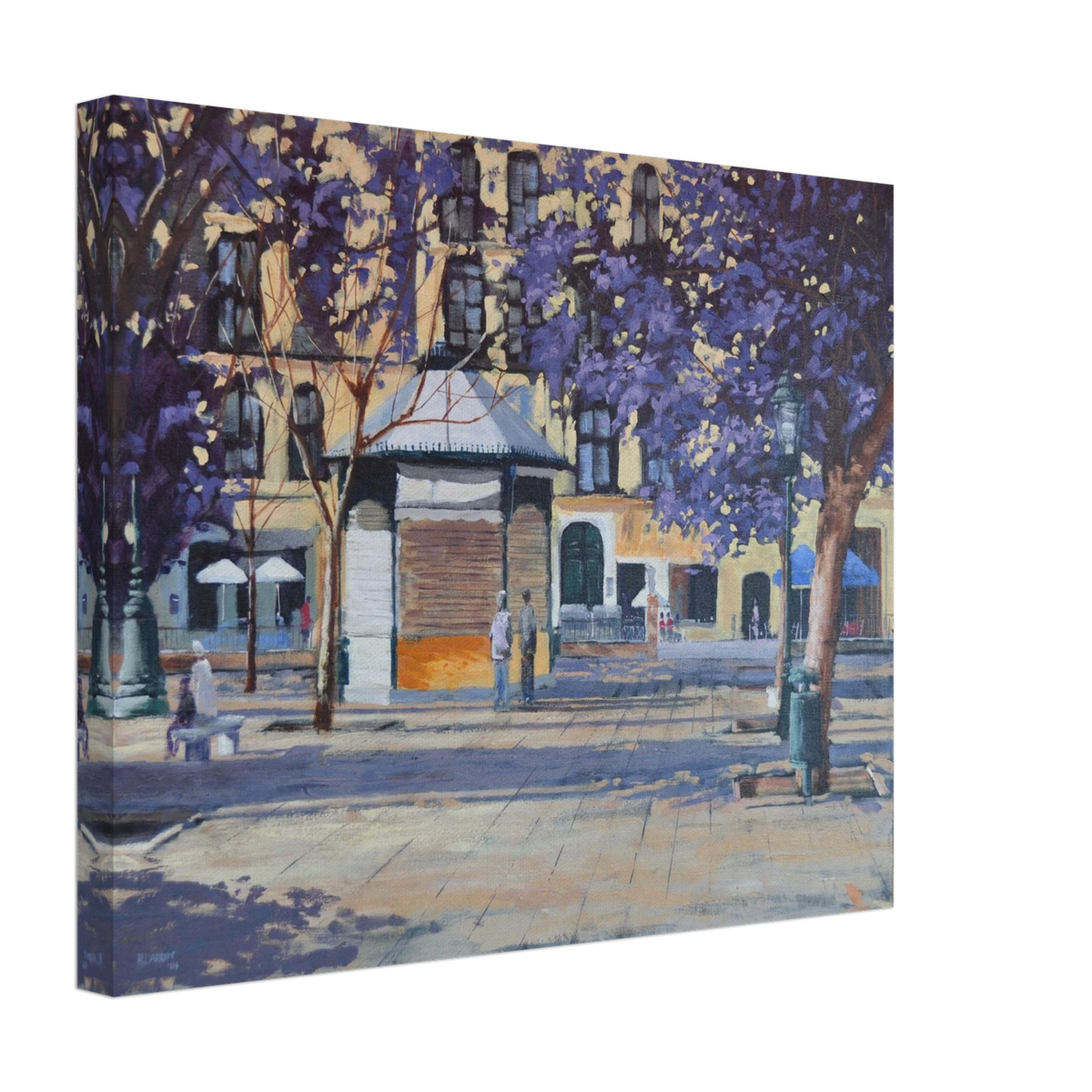 Plaza de la Merced canvas print by Rocío Arrupe – view 2