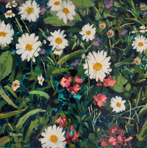 Daisies Print (left) - rocioarrupe