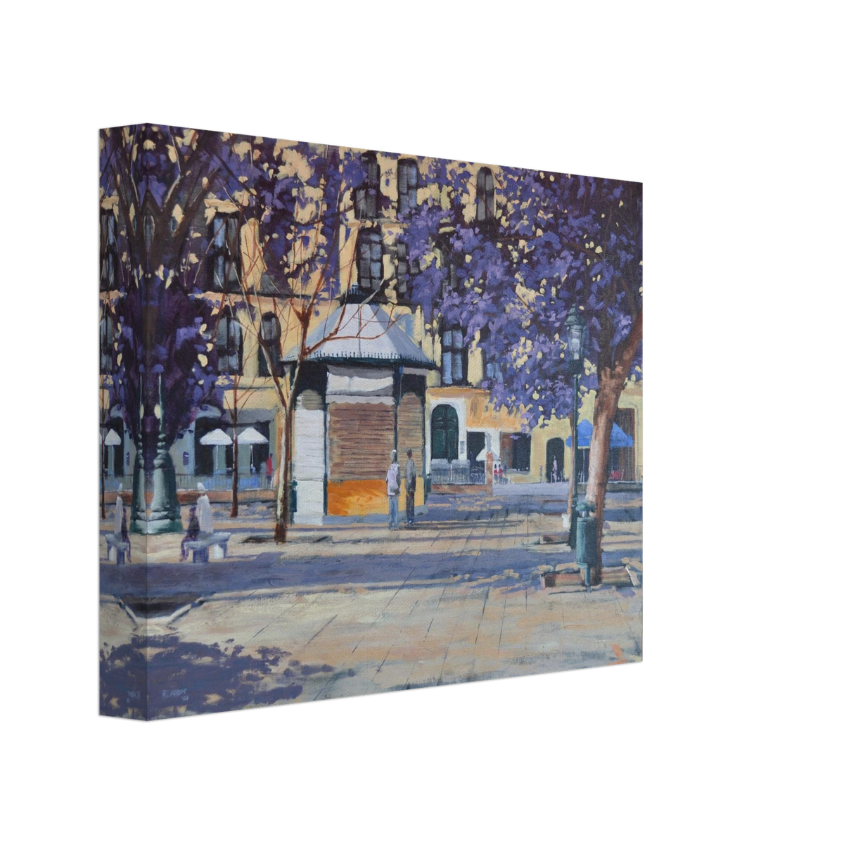 Plaza de la Merced canvas print by Rocío Arrupe – view 4