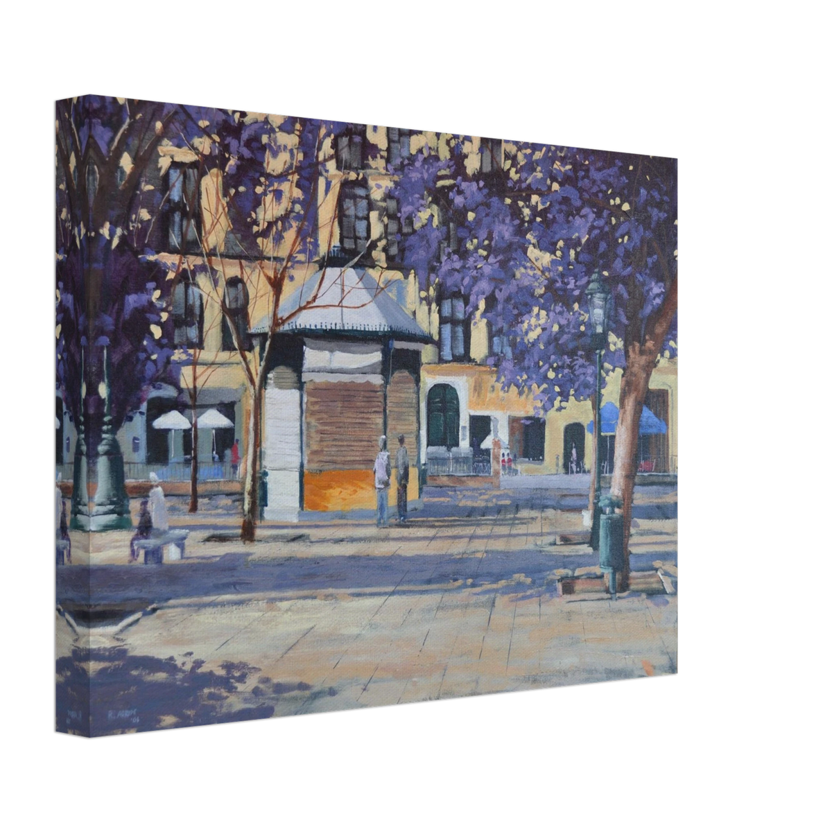 Plaza de la Merced canvas print by Rocío Arrupe – view 3