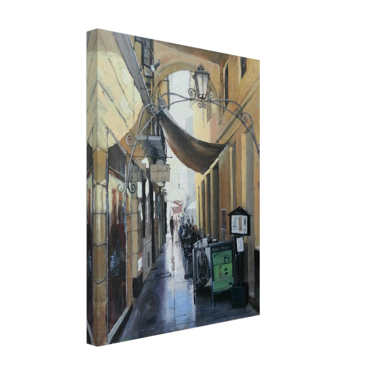 Pasaje Chinitas canvas print by Rocío Arrupe
