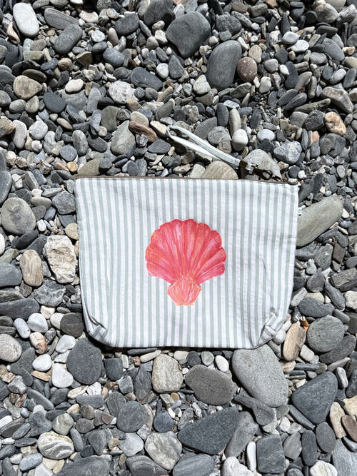Pink Shell Cosmetic Bag — Limited Edition