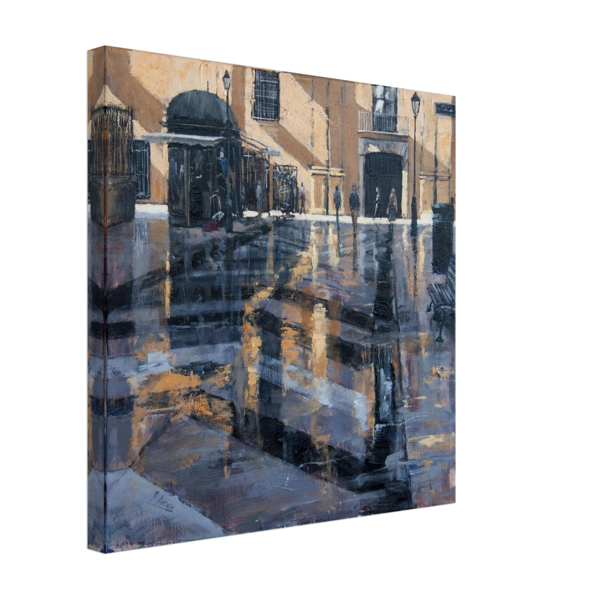 Reflejos II canvas print by Rocío Arrupe