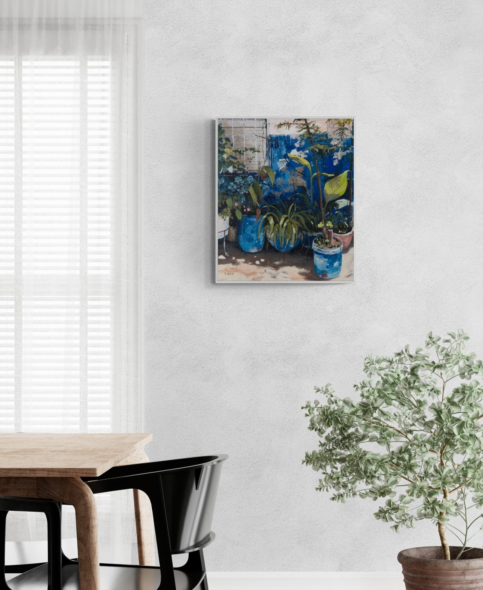 A Corner of Asilah Print - rocioarrupe
