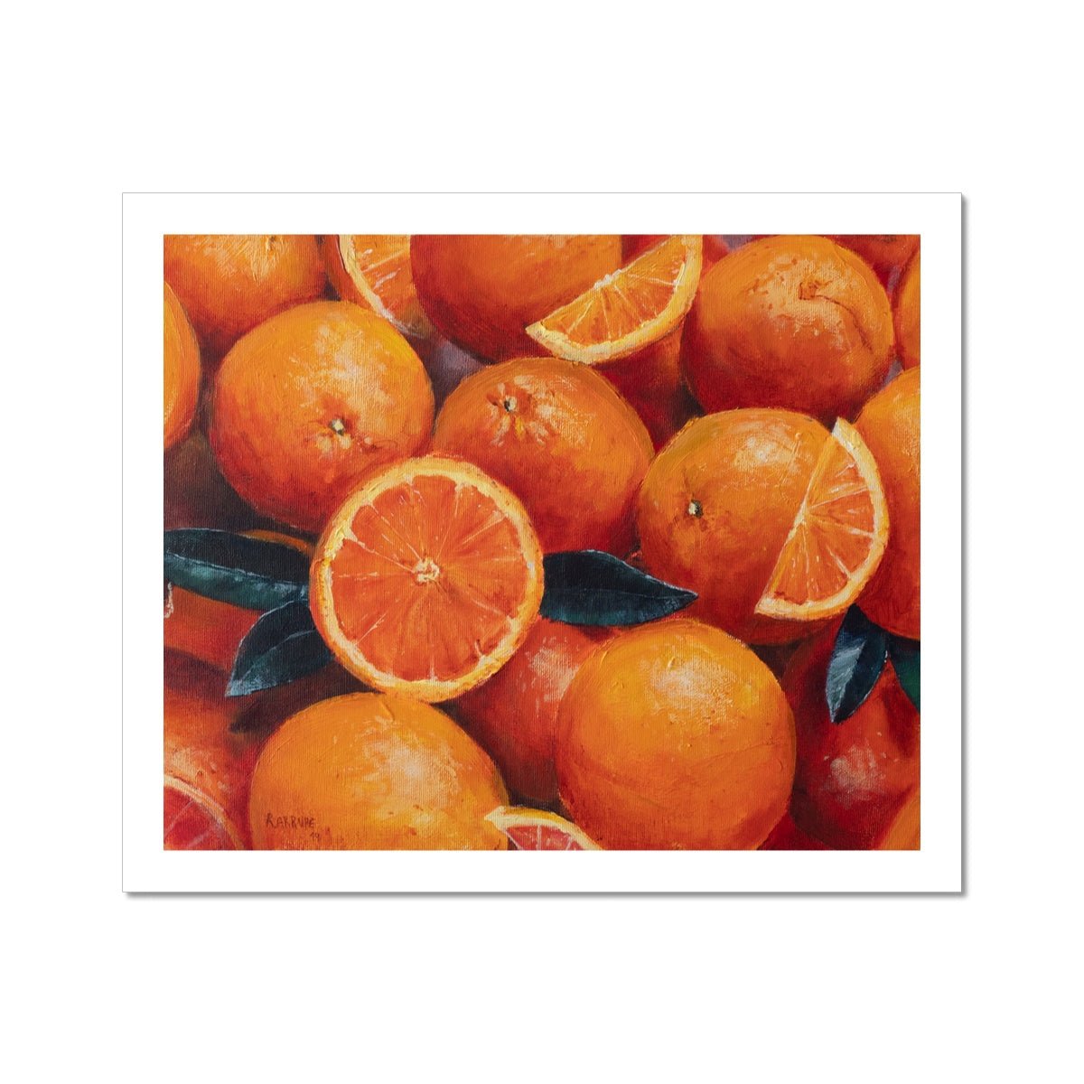 Oranges Print - rocioarrupe