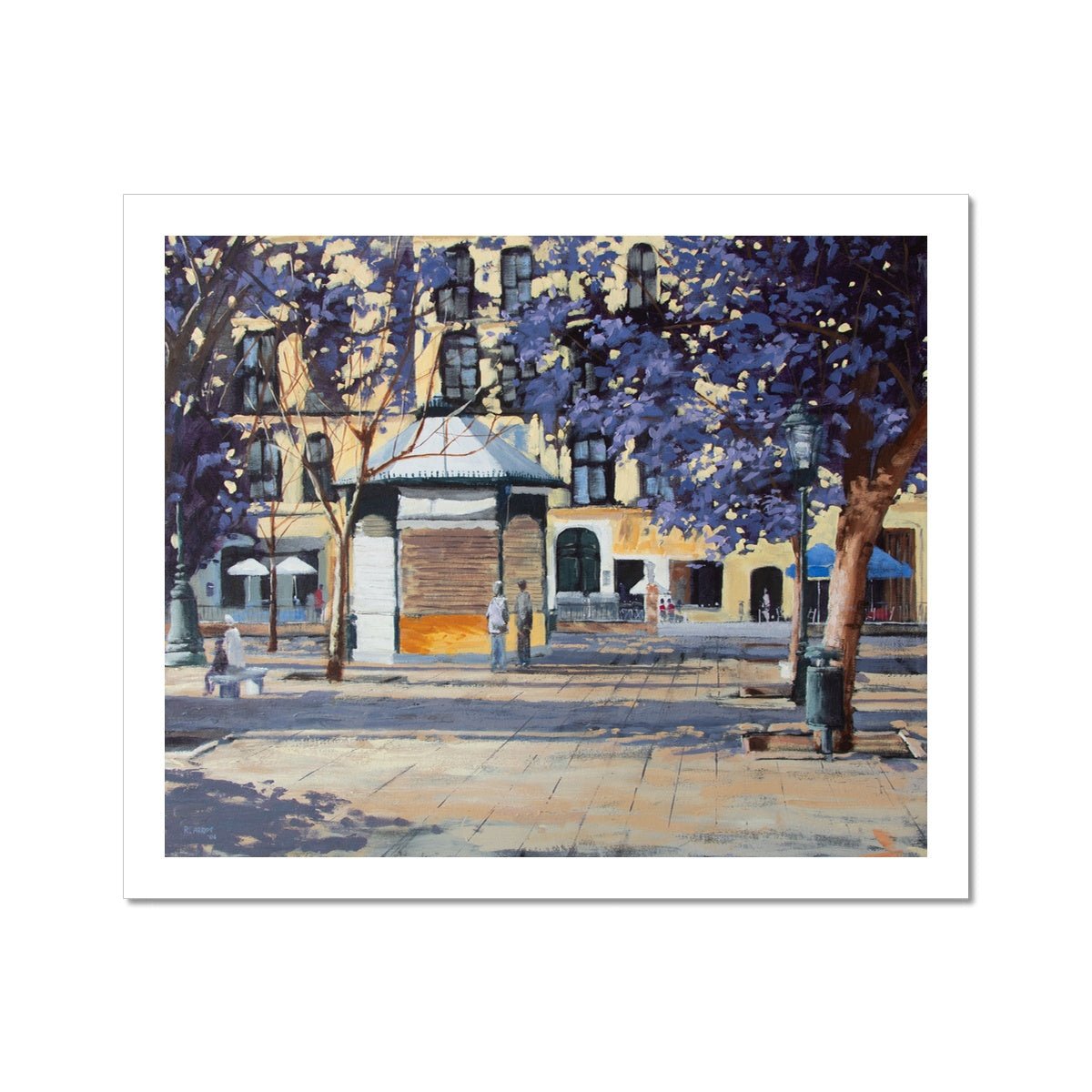 Plaza de la Merced Print - rocioarrupe