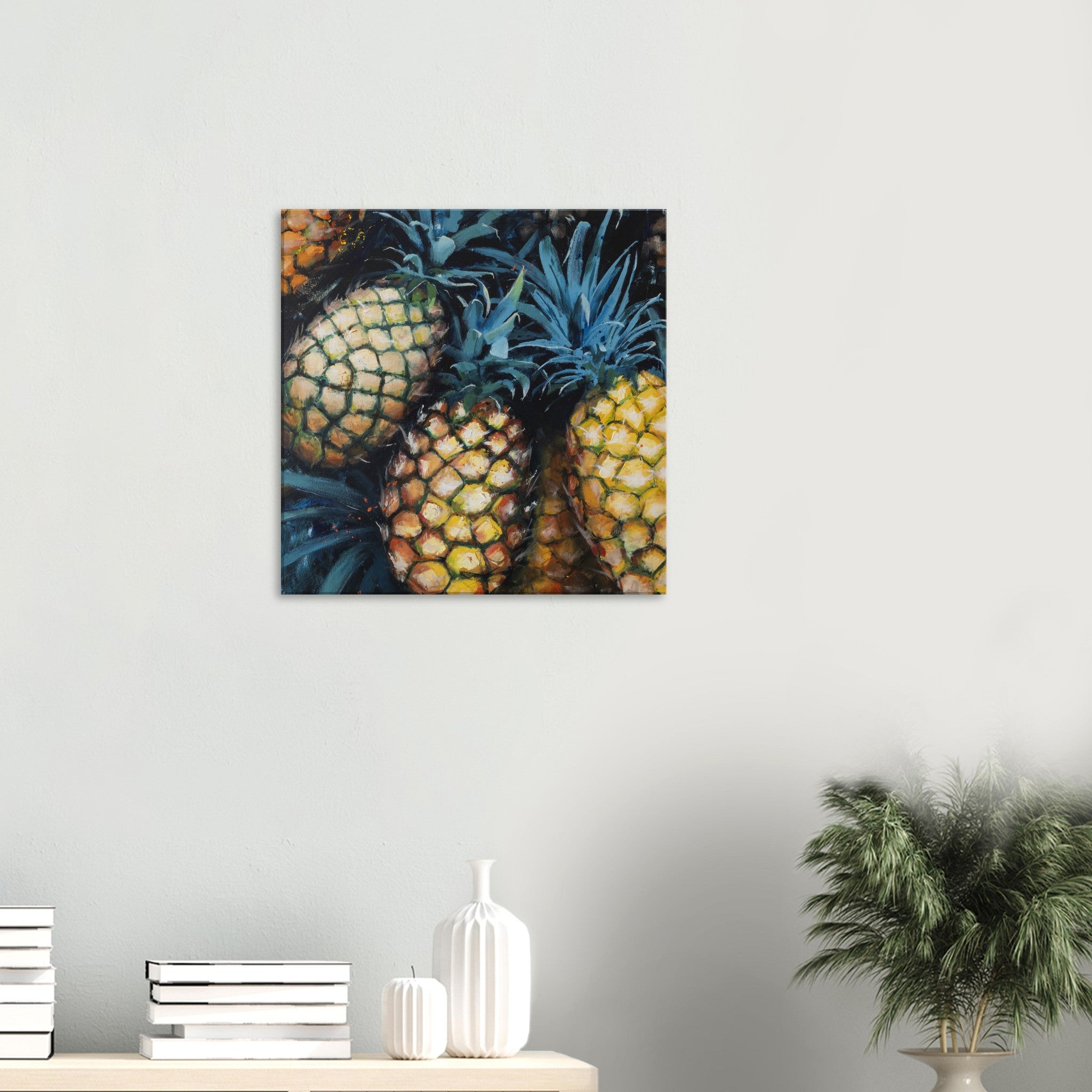 Tropical Abundance Canvas Print - rocioarrupe