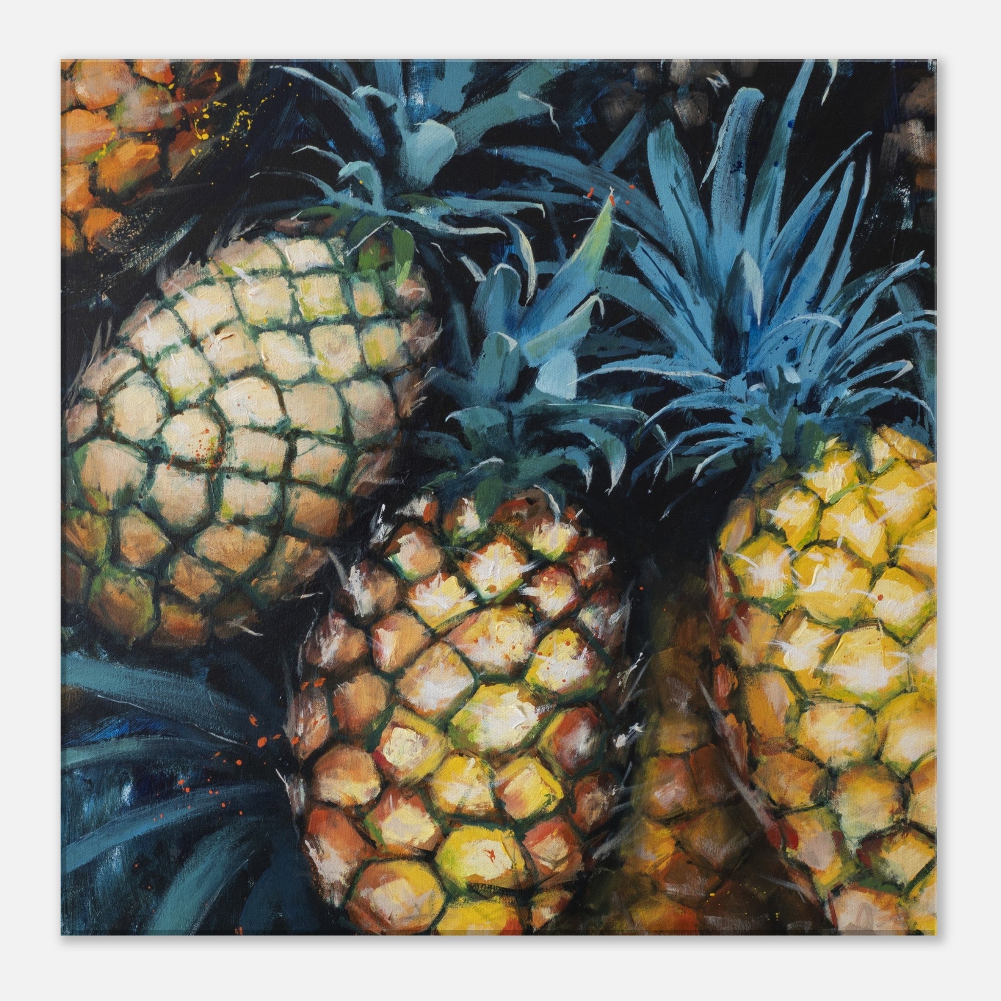 Tropical Abundance Canvas Print - rocioarrupe