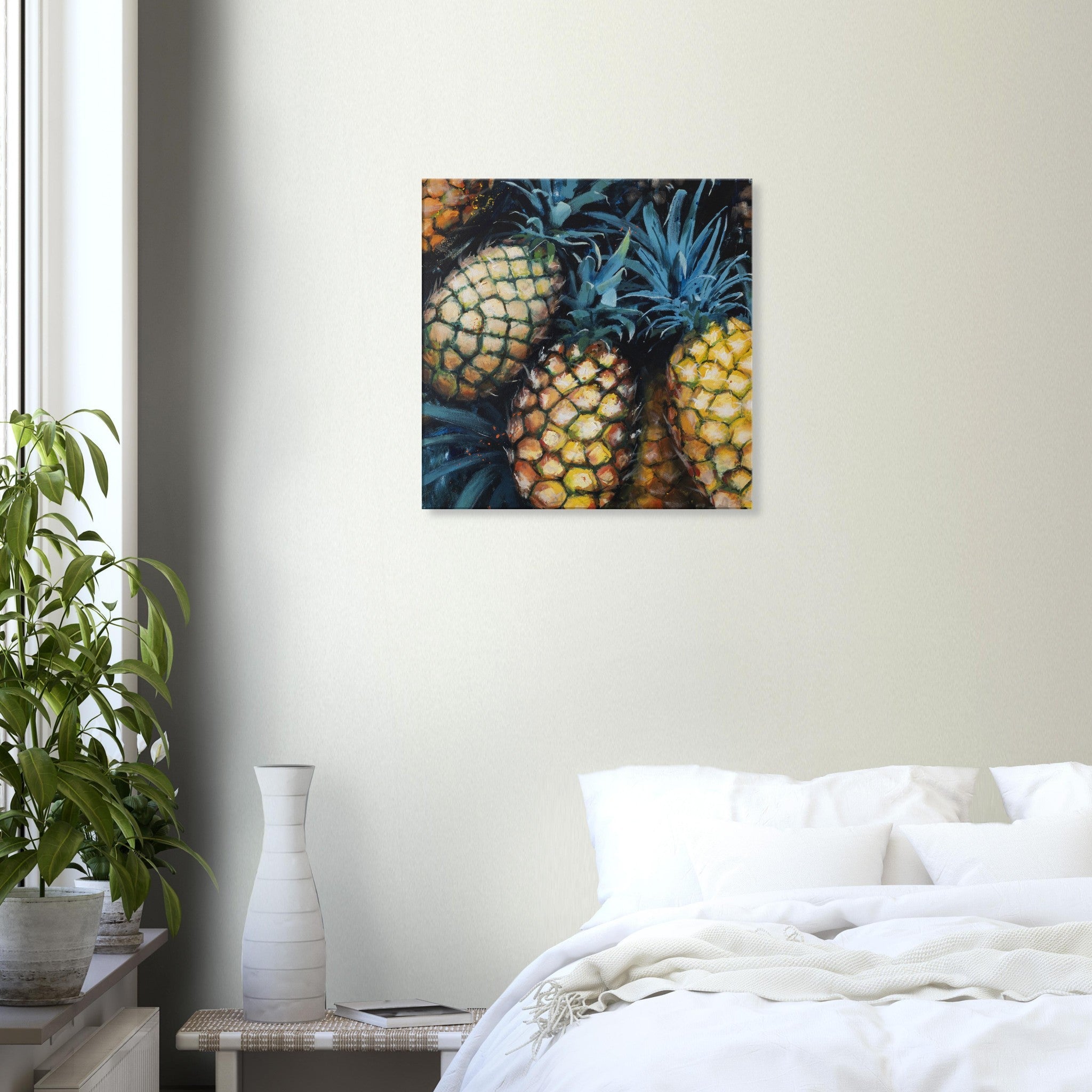 Tropical Abundance Canvas Print - rocioarrupe