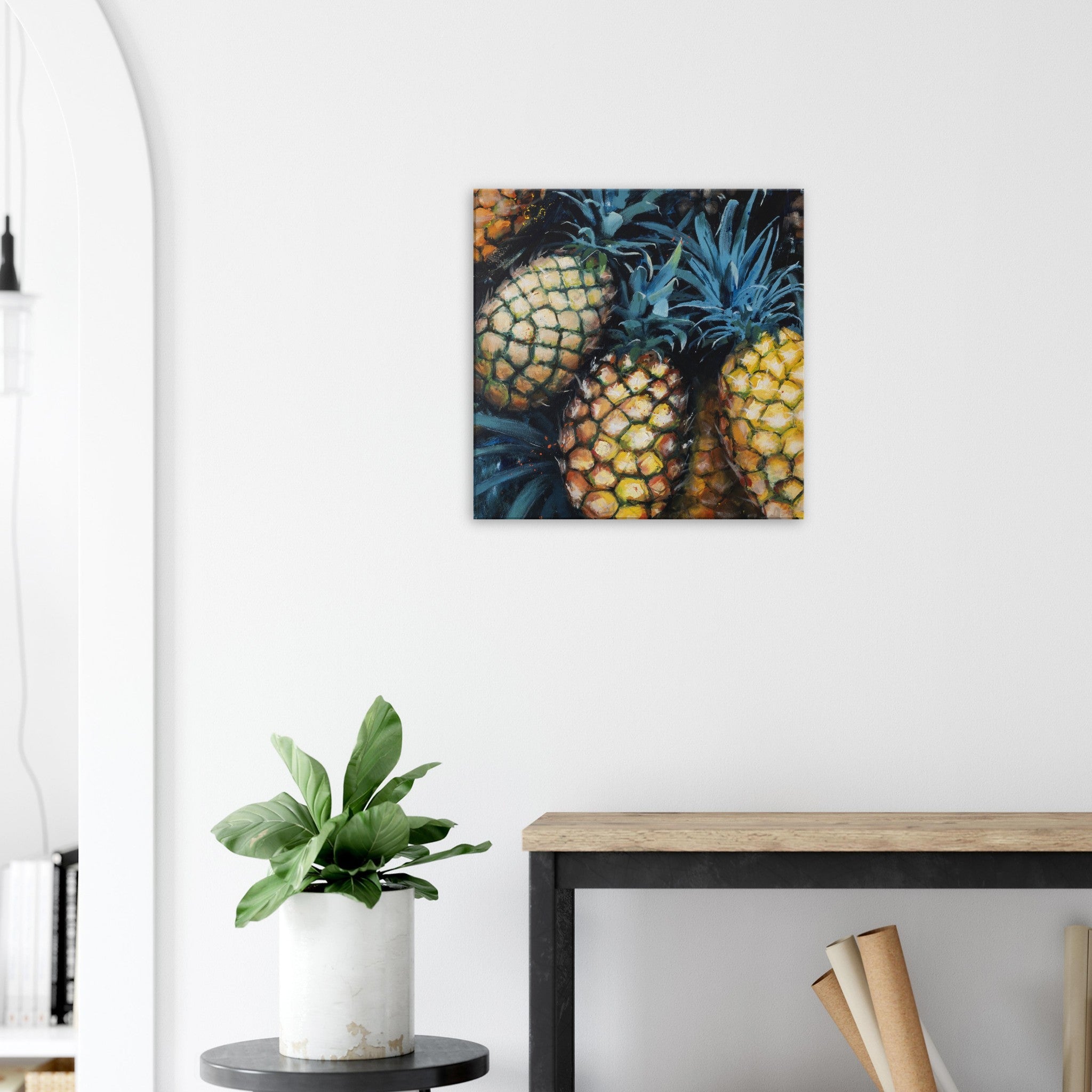 Tropical Abundance Canvas Print - rocioarrupe